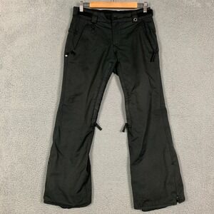 686 Authentic Concept Snowboard Pant Womens XS Black Insulated Waterproof Ski